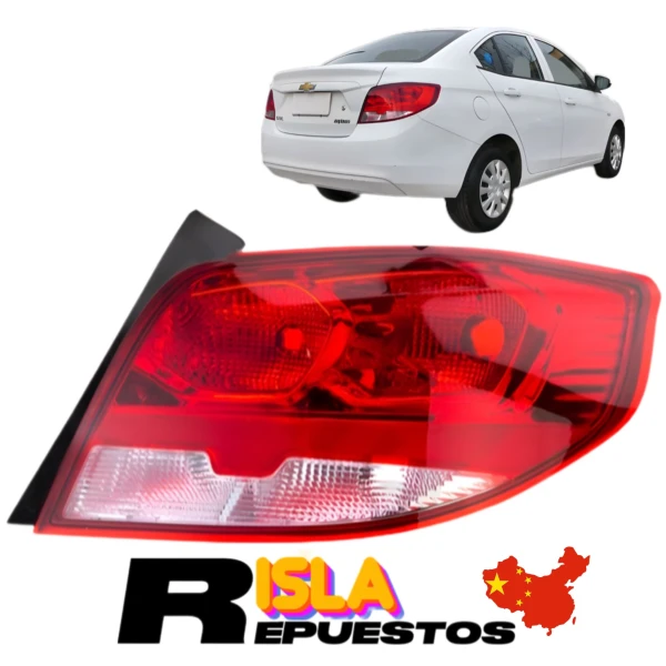 Farol Trasero Derecho Para Chevrolet Sail 2017 2022 1.5
